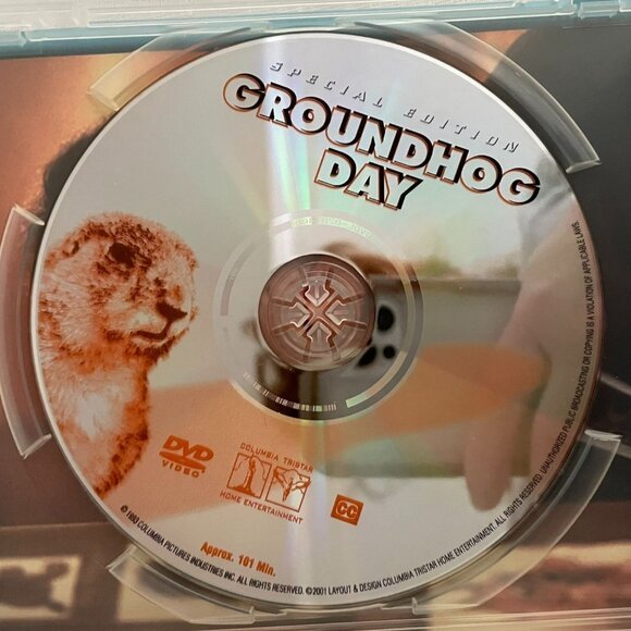 Groundhog Day Special Edition DVD Starring Bill Murray Comedy Fantasy Movie - Picture 2 of 10